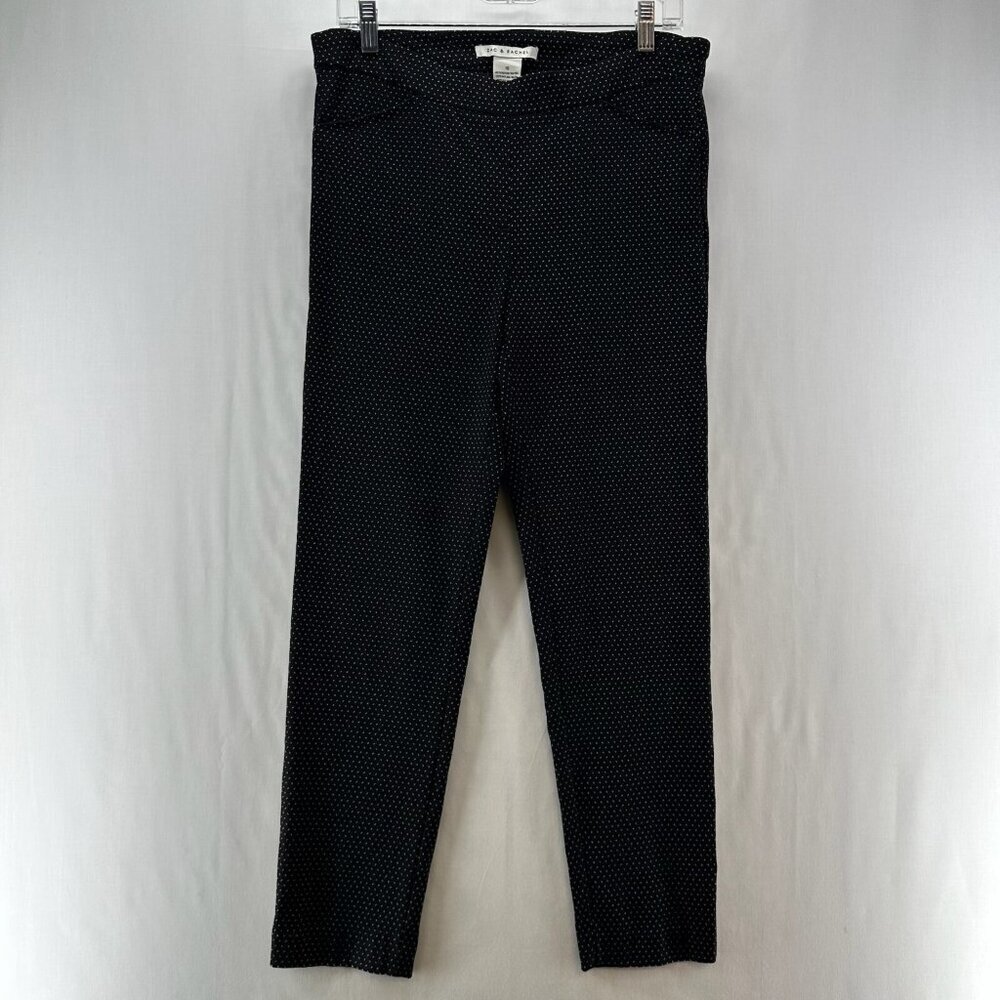 Zac & Rachel Leggings Womens Sz 10 Compression Ankle Elastic Waist Pull On Black